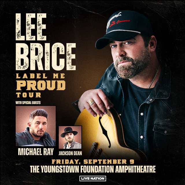 Listen to K105 for your chance to win Lee Brice tickets FOUR times a day! |  WQXK-FM